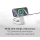 Silver Monkey Alu MagCharger Qi2 3in1 biała - 1328386 - zdjęcie 8